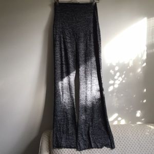 Medium black/grey maternity or postpartum pants
